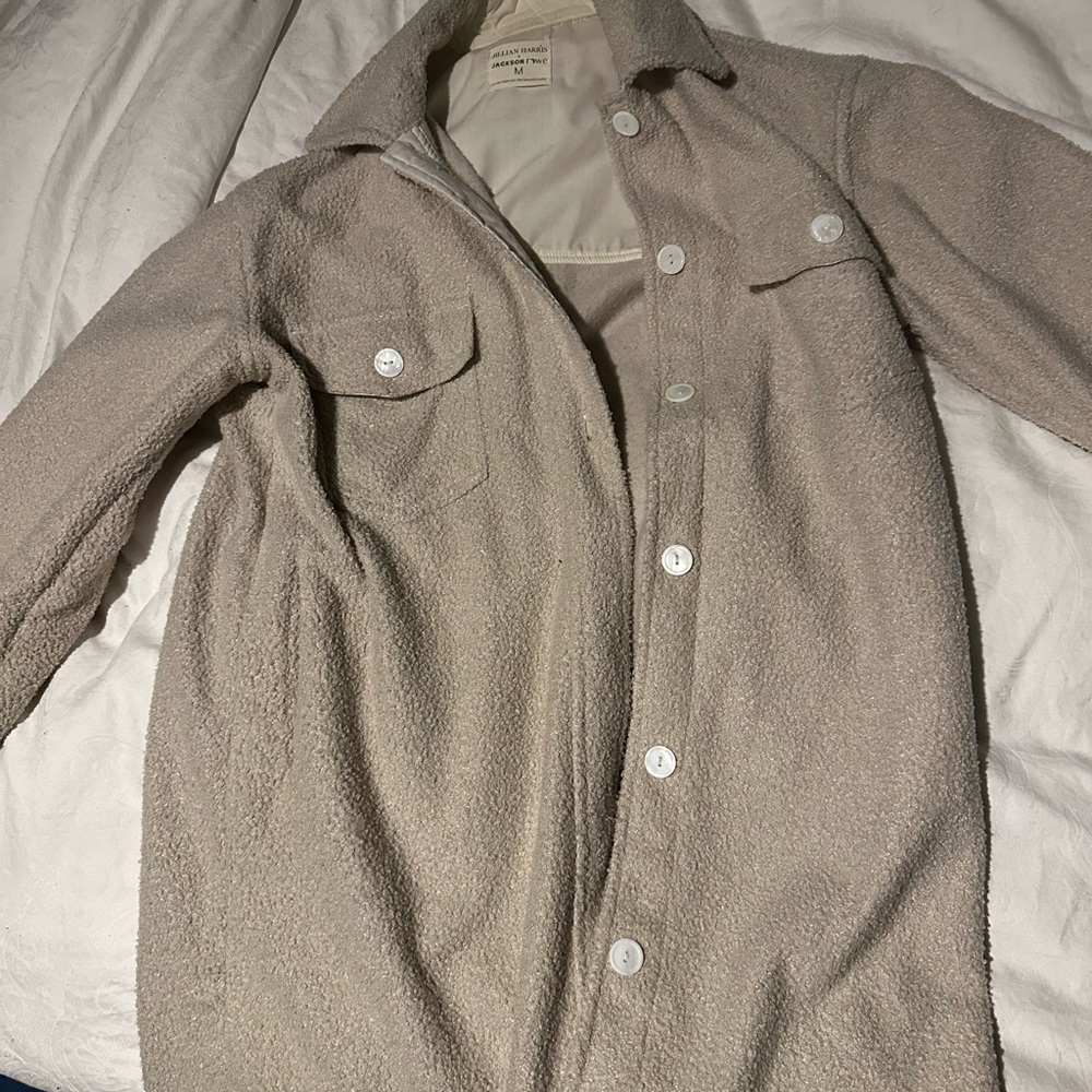 Jackson Rowe Cream Quilted Jacket - Picture 3 of 3